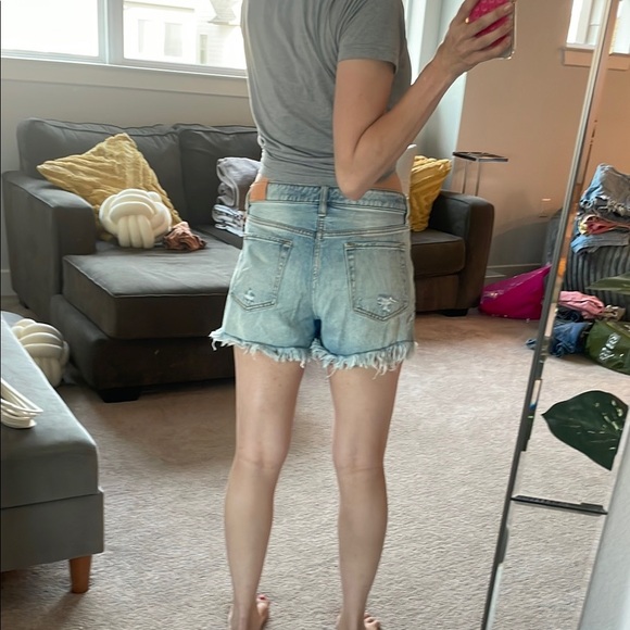 Dear John Light Blue Jean Shorts - Picture 2 of 5